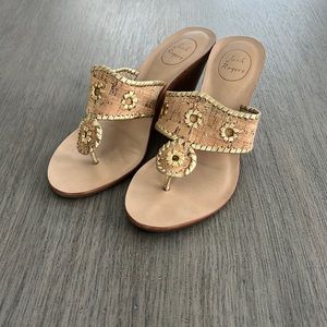 Jack Rogers Wedge Heel Sandals